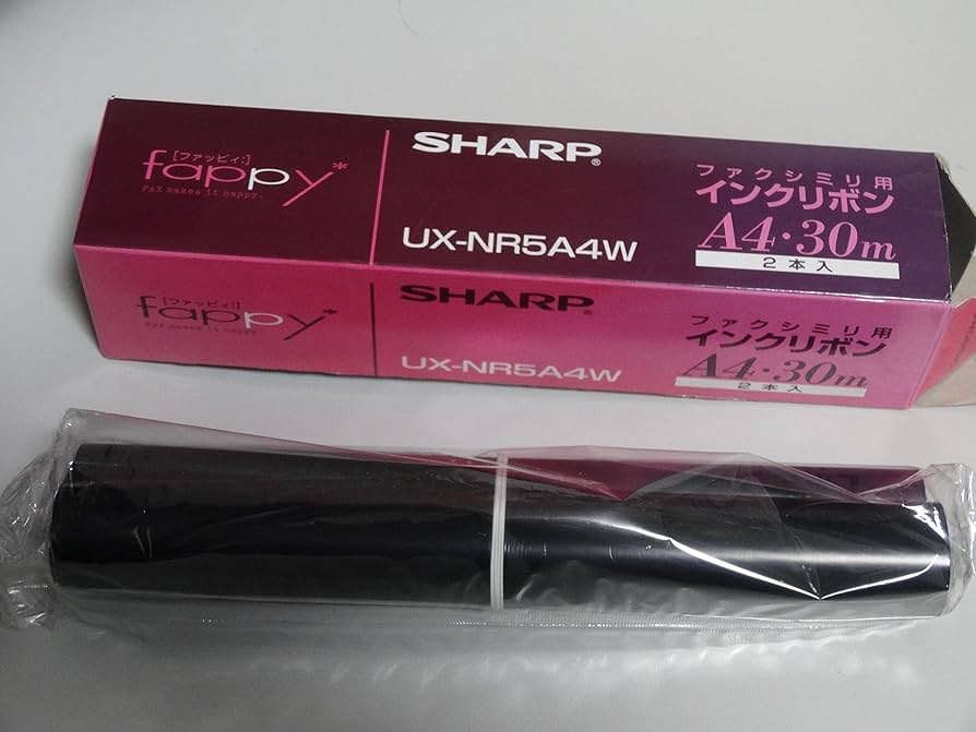 (未使用･未開封品)　シャープ FAX用インクリボン UX-NR5A4W gsx453j Amazon | シャープ FAX用インクリボン UX-NR5A4W | シャープ